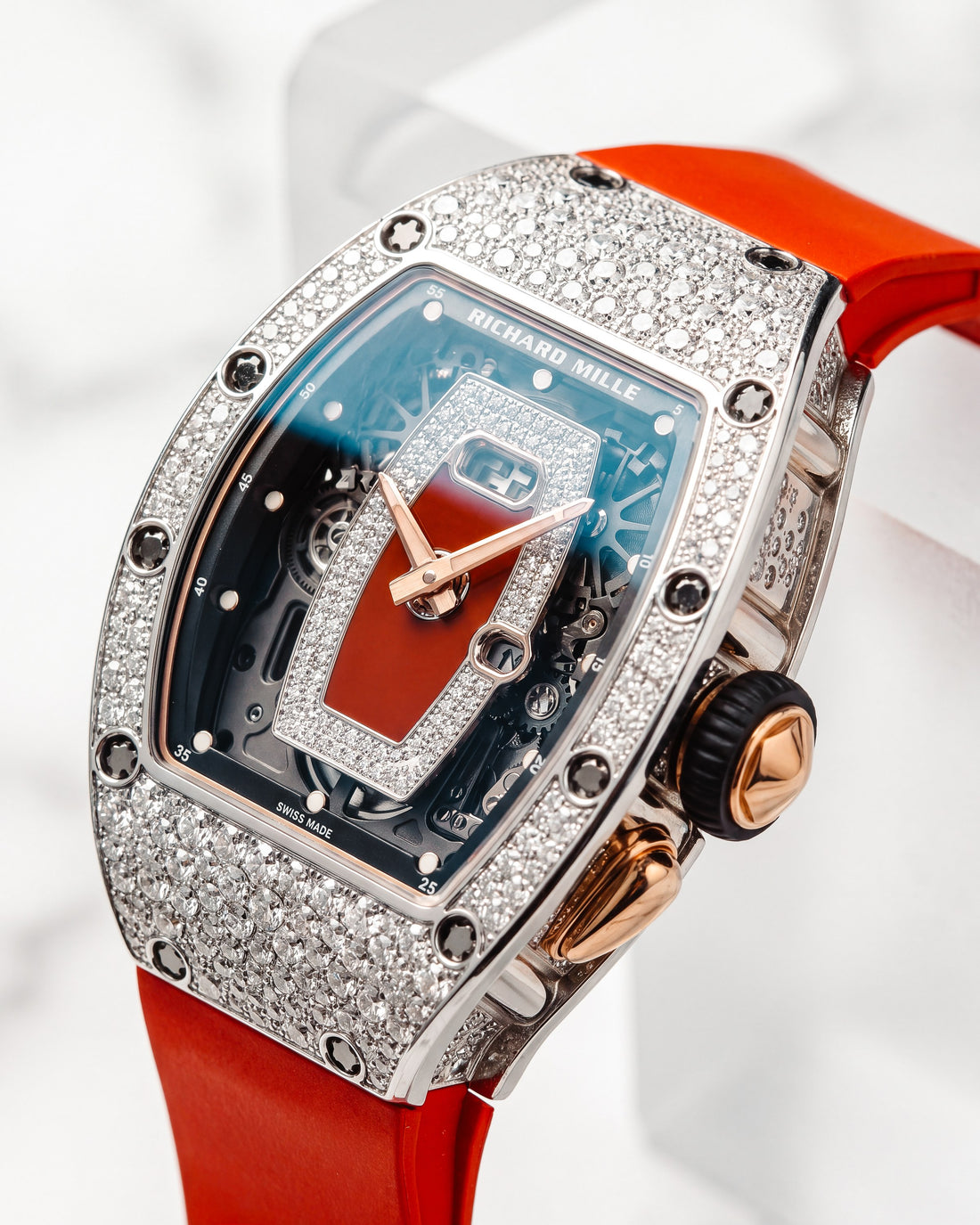 Richard Mille RM 037 white gold diamond-set