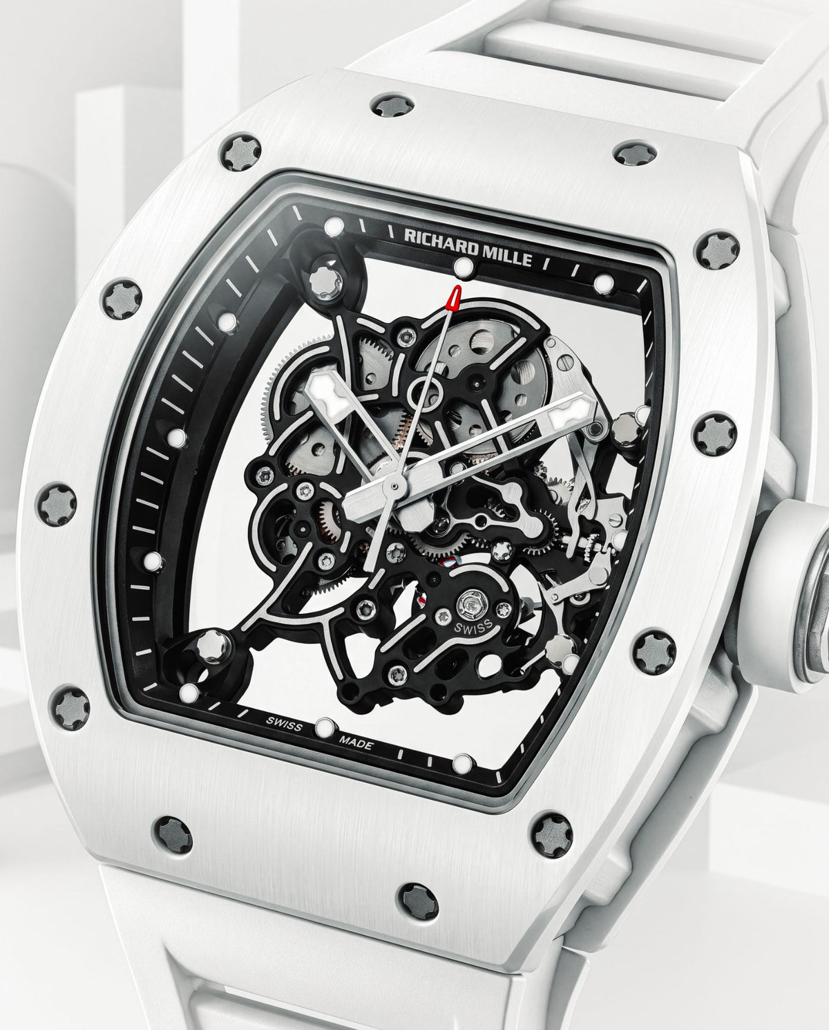 Richard Mille RM 055 Bubba Watson white ceramic